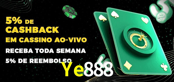 Promoções do cassino ao Vivo Ye888